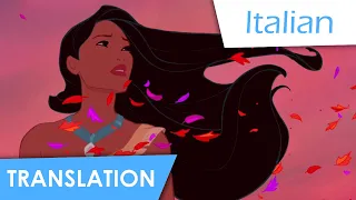 Colors of the Wind | pop (Italian) Lyrics & Translation