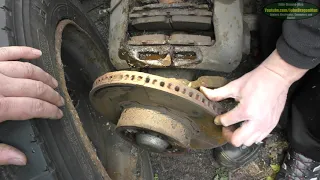 Renault Midlum Motorhome HGV - Replacing brake discs