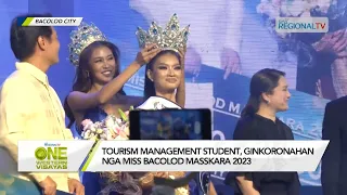 One Western Visayas: Tourism Management Student, Ginkoronahan nga Miss Bacolod Masskara 2023