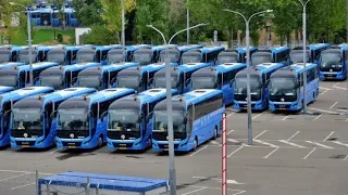 автобусный парк в чертаново