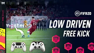 FIFA 20 | Low Driven Free Kick Tutorial