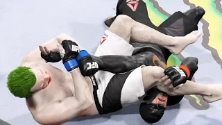 BATMAN vs JOKER - EPIC Superhero Fight - EA Sports UFC 2 - Gameplay (HD) [1080p60FPS]