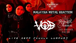 Malaysia Metal Reaction - Voice Of Baceprot - Live at Zepp Kuala Lumpur 2023 (Edisi Ramadhan)