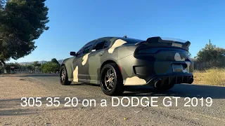 305 35 20 on Dodge Charger GT 2019 | Niche Wheels I love them| One Last Ride