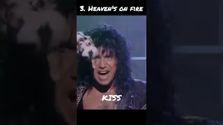 Kiss Top 5 Hit Songs #paulstanley #facepaint #hardrock #shockrock #heavymetal #kissband #top5