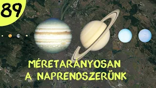 Méretarányos Naprendszer|  #89  |  ŰRKUTATÁS MAGYARUL