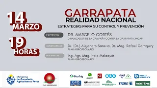 Encuentro virtual "Garrapata, realidad nacional"