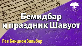 Недельная глава Бемидбар и Праздник Шавуот. Рав Бенцион Зильбер