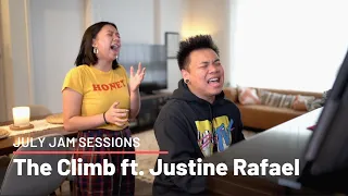 The Climb ft. Justine Rafael | AJ Rafael #JulyJamSessions
