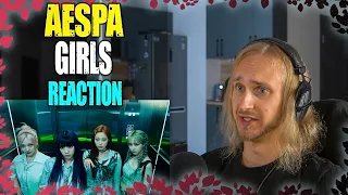 Aespa - Girls | reaction | Проф. звукорежиссер смотрит