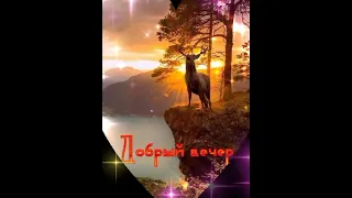 Добрый вечер друзья ❤Красивая музыкальная открытка ❤💗💞❤💗💞❤#хорошегонастроения #любовь