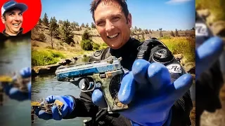 Found STOLEN Gun in River while Scuba Diving! (Police Called)