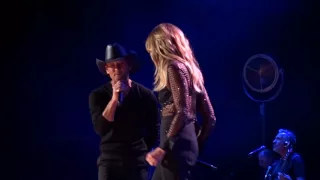 Tim McGraw and Faith Hill  "We've Got Tonight" 10-04-16