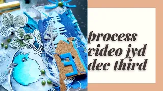 how to: december daily process video: Journal your december 2020 with artjournalspecials