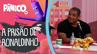 Vampeta sobre prisão de Ronaldinho: 'Tem gato no saco'