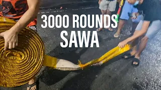 3000 rounds Conde Sawa Part 1 Manila Philippines New Year's Eve 2018-2019