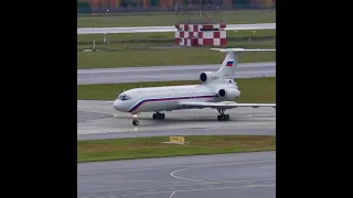 Звуки детства - звук самолёта Ту-154 😍