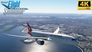 B787-9 Qantas Airlines | Sydney (YSSY) - Santiago (SCEL) | Full Flight on MSFS2020 (4K 60)