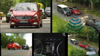 Comment utiliser l'aide active au stationnement de la Mercedes-Benz Classe B