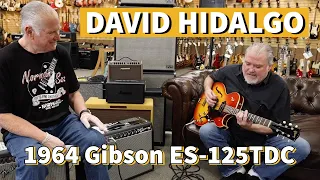 David Hidalgo from Los Lobos playing a 1964 Gibson ES-125TDC at Norman's Rare Guitars