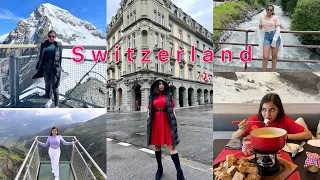 Trip To Switzerland 🇨🇭 | Most beautiful places | 3 day Travel