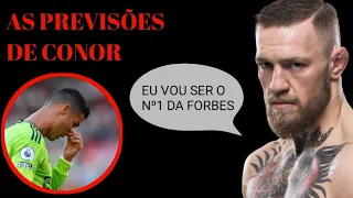 "Conor McGregor: Prevendo o Futuro como Ninguém Mais!"