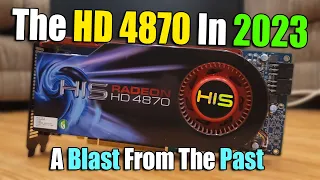 Gaming On A High End GPU From 2008! - Overclocking The HD 4870 512mb In 2023