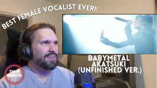 Music Producer Reacts To BABYMETAL - Akatsuki (Unfinished Ver.) from Legend 1997