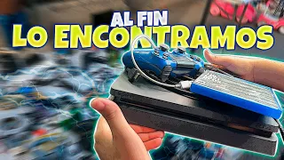 Encontramos UN PS4 y un GRAN SURTIDO DE VIDEOJUEGOS