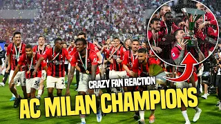 AC Milan Fans Celebration to Win Scudetto | Serie A 2021/2022