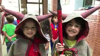 Els diables de Vilafranca al parvulari