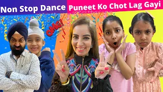 Non Stop Dance - Puneet Ko Chot Lag Gayi | RS 1313 VLOGS | Ramneek Singh 1313