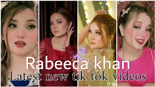 Rabeeca Khan ❤😍new latest tik tok videos Rabeeca kashif khan💝 recent tik tok Video's ✌
