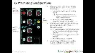 LushOne 301 - Introduction to the LushOne Inca, the joystick and the signal processor