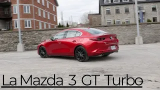 Essai Mazda 3 GT Turbo 2021