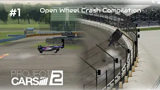 Project CARS 2 - Open Wheel Crash Compilation #1