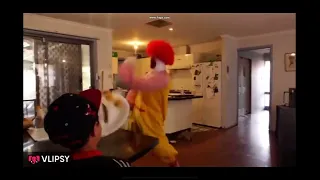 angry ronald mcdonald