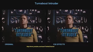 Star Trek - Turnabout Intruder - visual effect comparison