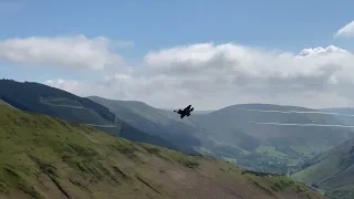 Some heavy metal through Bwlch in The Mach Loop LFA7