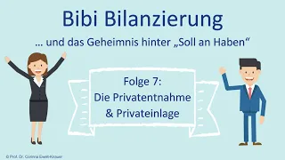 S1 | E7 | Privatentnahme und Privateinlage: Buchen auf dem Privatkonto einfach erklärt mit Beispiel