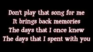 Ben E. King - Don't Play That Song (lyrics)