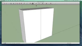 A Quick Cabinet in SketchUp