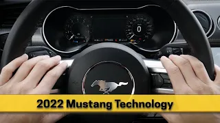 Steering Wheel and Cluster in the Ford Mustang (2018 - 2023 models)