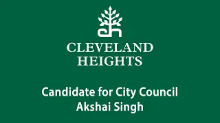 Akshai Singh - Candidate for City Council Vacancy