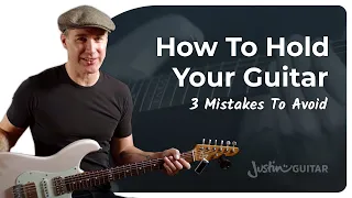 How to (Really) Hold a Guitar When Playing