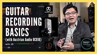 Guitar Recording Basics with JD | Austrian Audio OC818