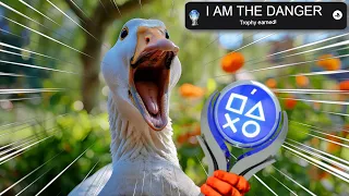 Becoming a GOOSE to Unlock the FUNNIEST Platinum Trophy EVER!