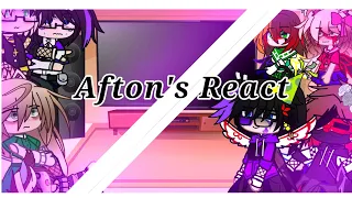 Past and Future/Present Afton's React To Their Memes + Ships //⚠️My AU⚠️// Helliam & Noachel (OG)