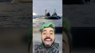 SUBMARINO NUCLEAR RUSSO DESAPARECEU 😳