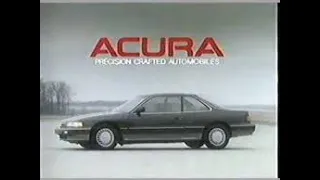 1988 Acura Legend Commercial